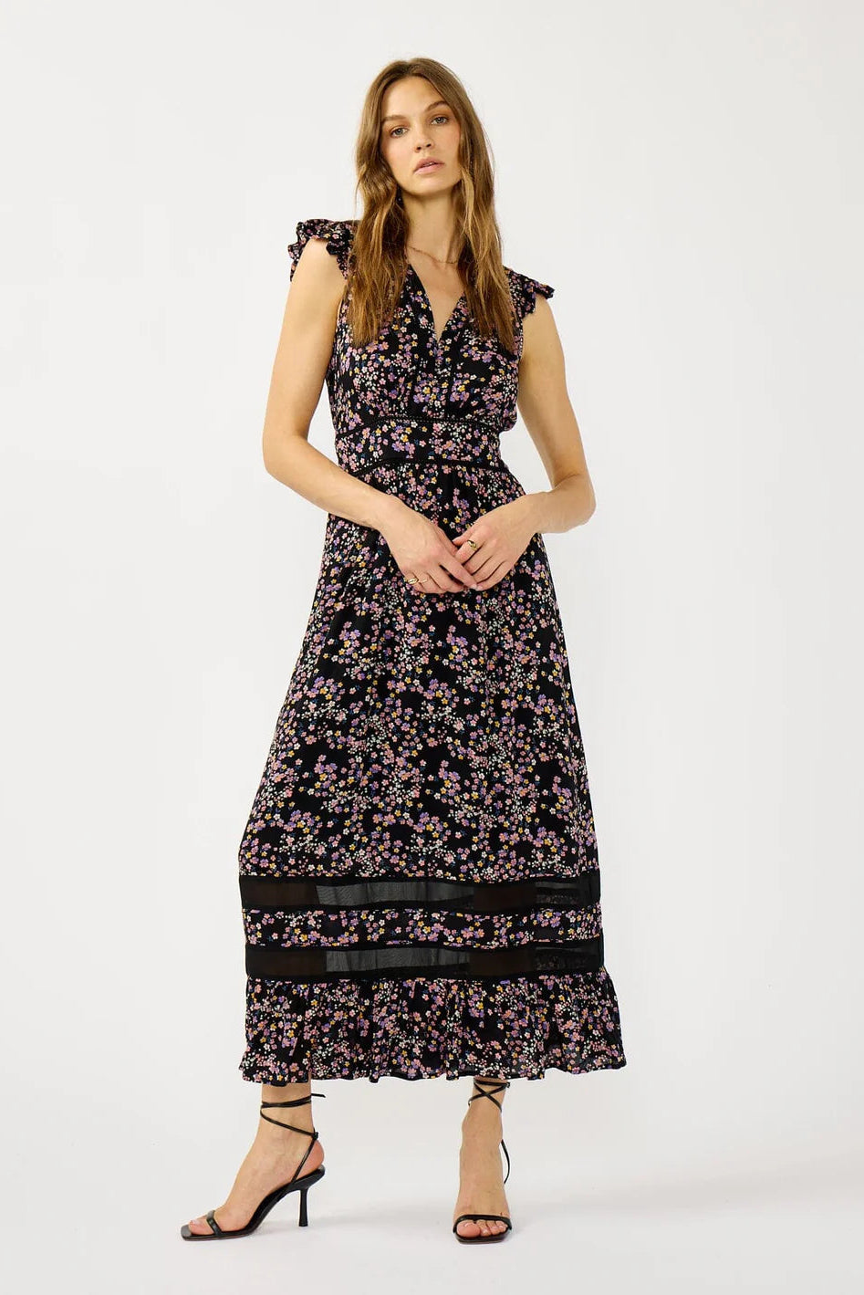 Lovestitch Midnight Romance Maxi Dress – Vibe Apparel