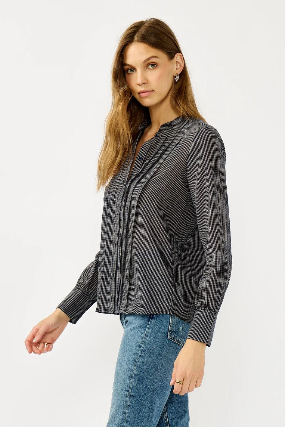 Lovestitch Alma Checkered Blouse