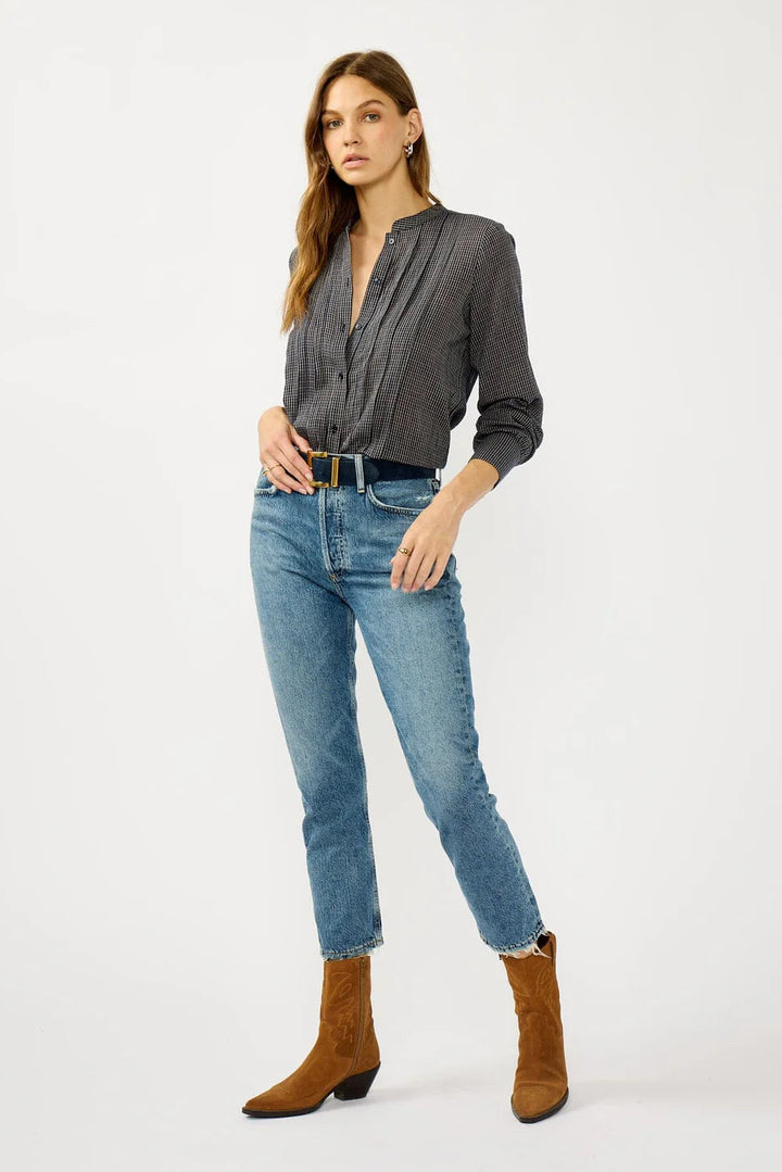 Lovestitch Alma Checkered Blouse