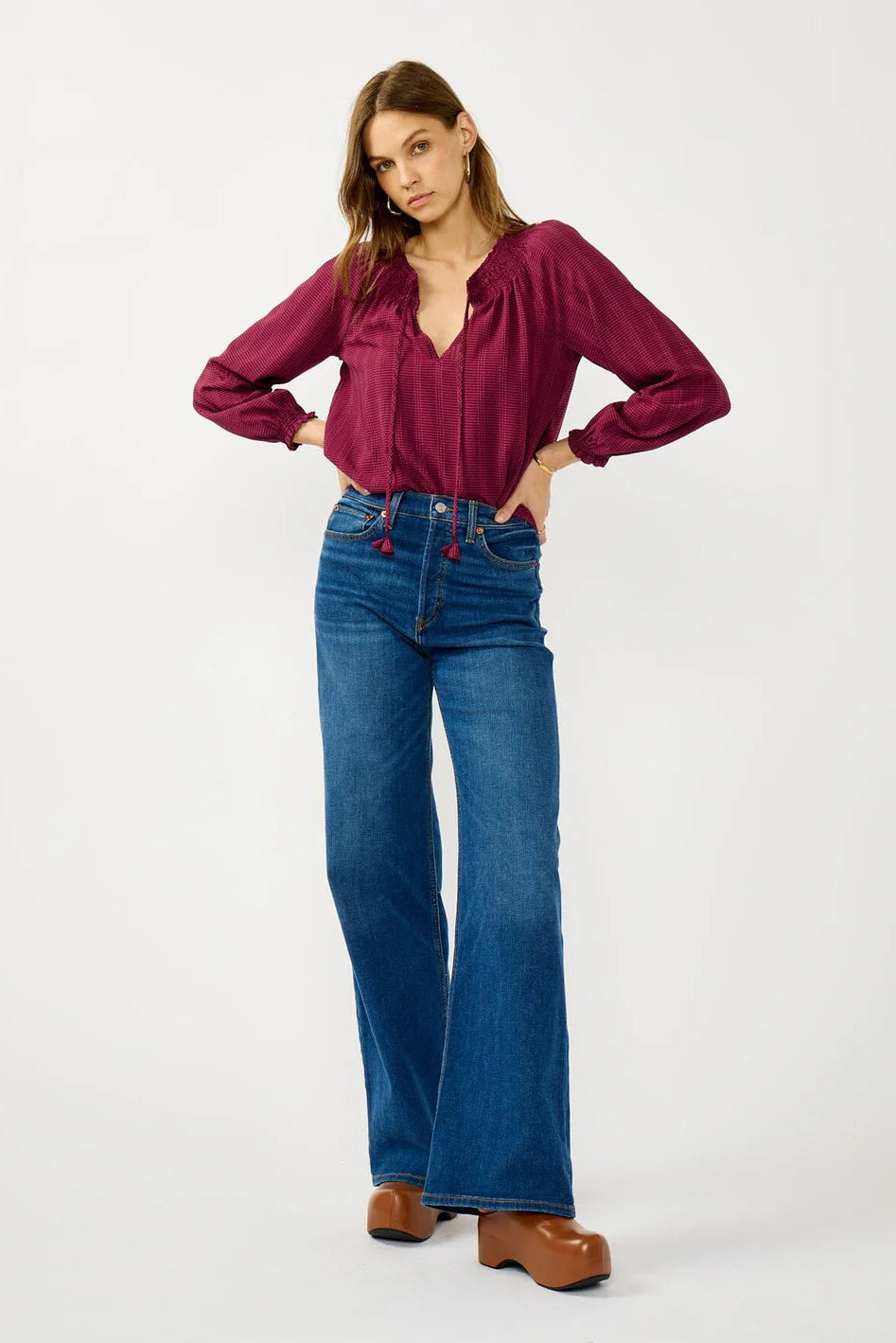 Lovestitch Eloise Poet Blouse