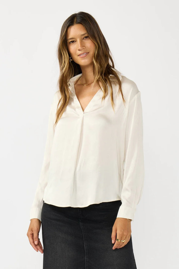 Lovestitch Loraine Blouse (Eggshell)