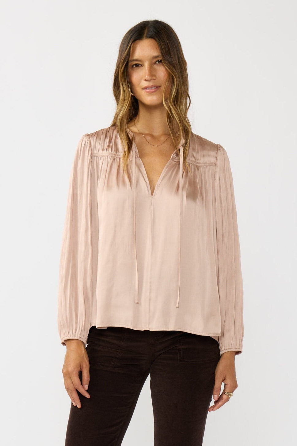 Lovestitch Corinne Pleated Blouse