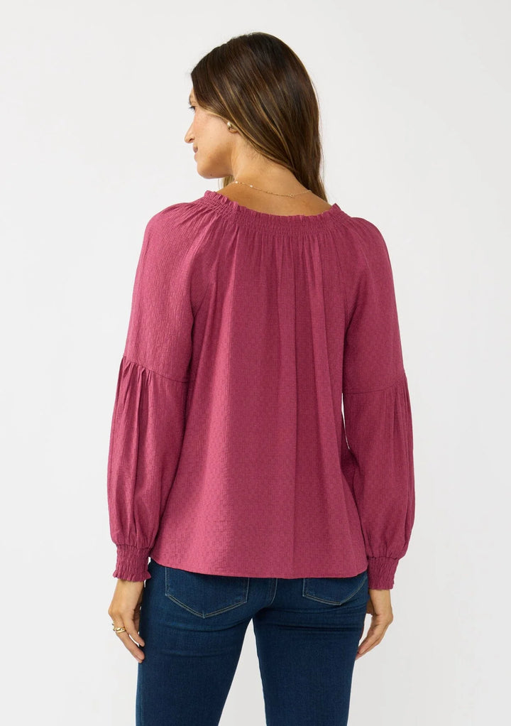 Lovestitch Shimmer Poet Blouse