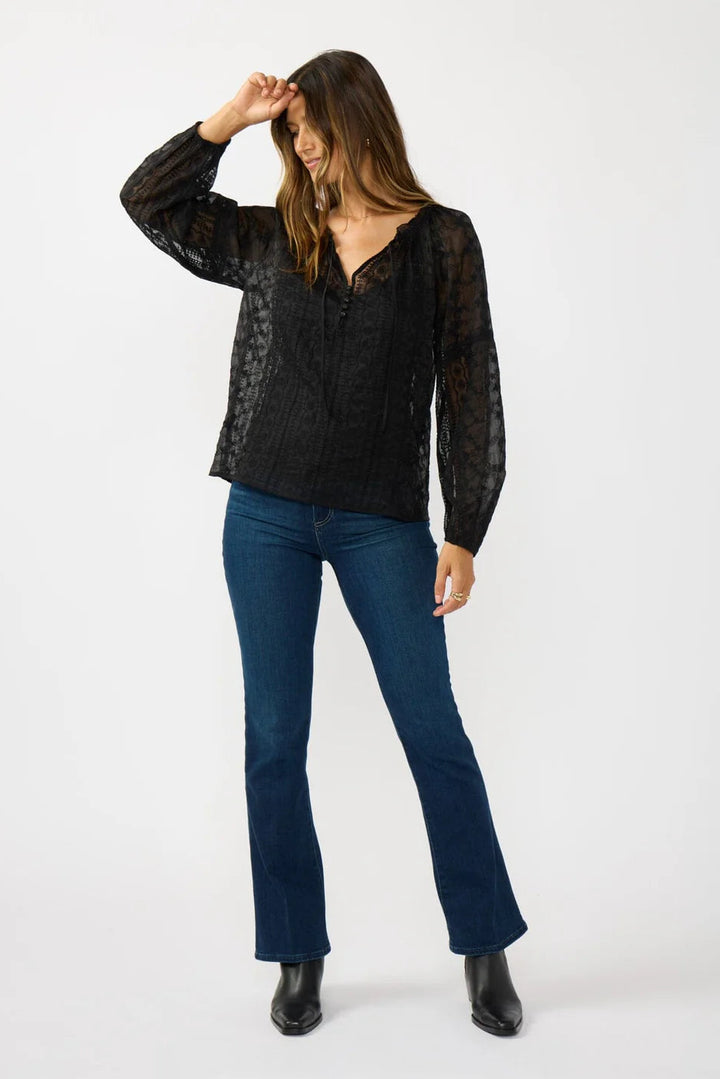 Lovestitch Moonlace Embroidered Blouse