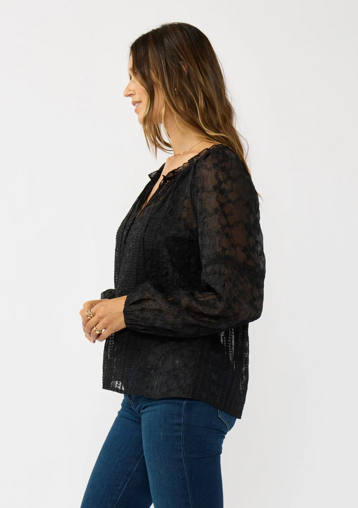Lovestitch Moonlace Embroidered Blouse