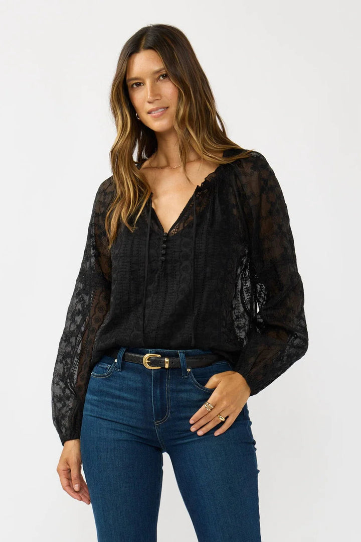 Lovestitch Moonlace Embroidered Blouse