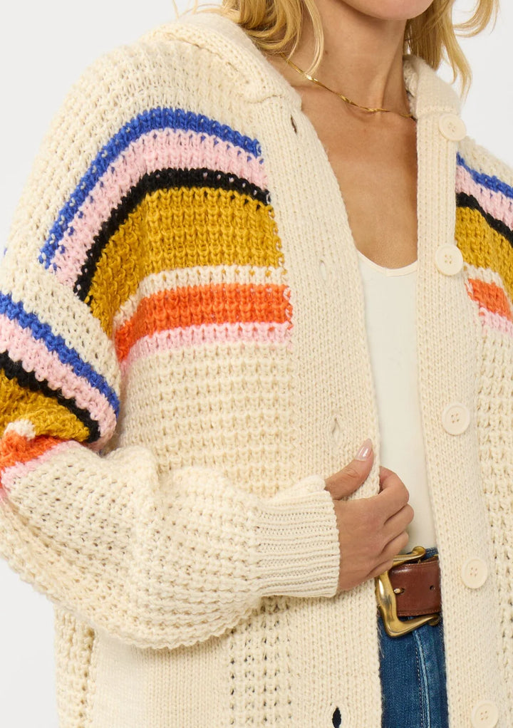 Lovestitch Highland Striped Cardigan