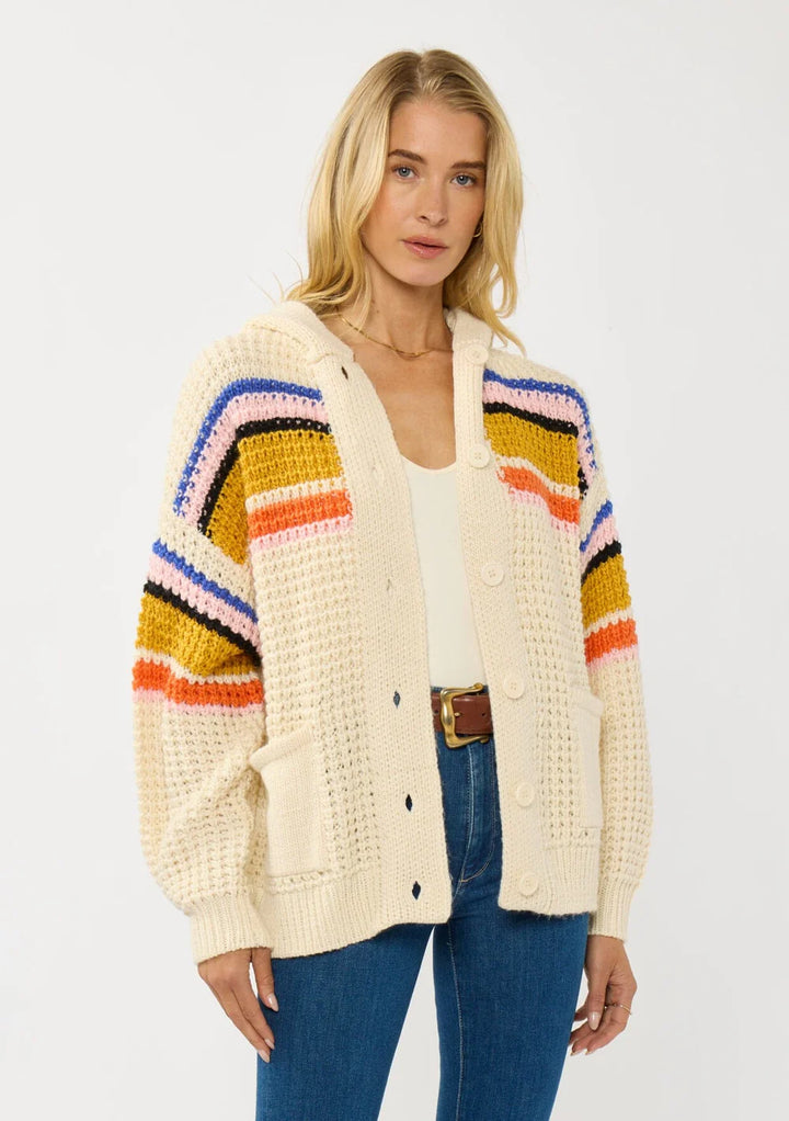 Lovestitch Highland Striped Cardigan