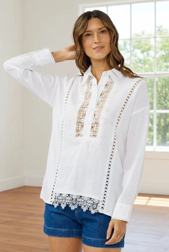 Lovestitch Margaret Linen Shirt
