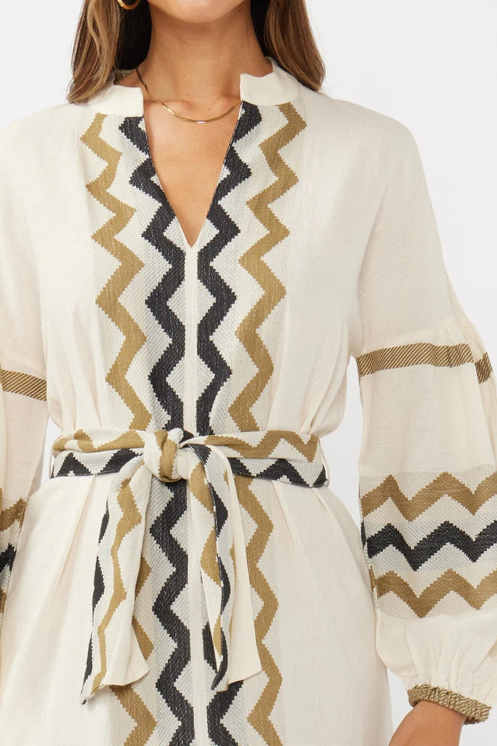 Lovestitch Mona Jacquard Maxi Dress