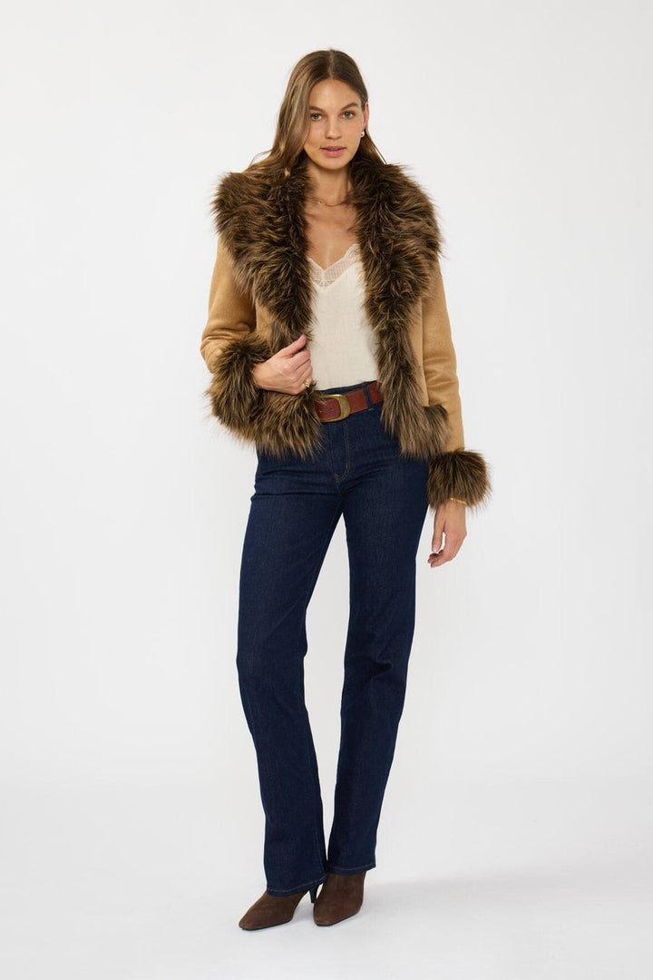 Lovestitch Aster Faux Fur Jacket