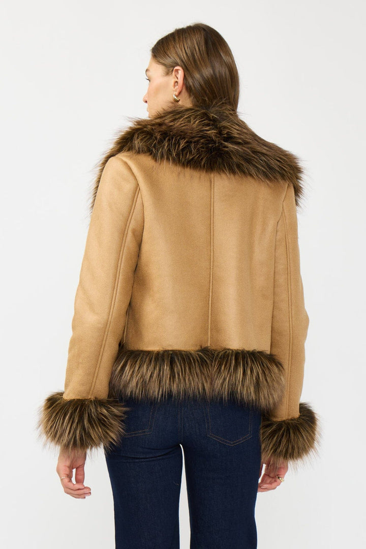 Lovestitch Aster Faux Fur Jacket