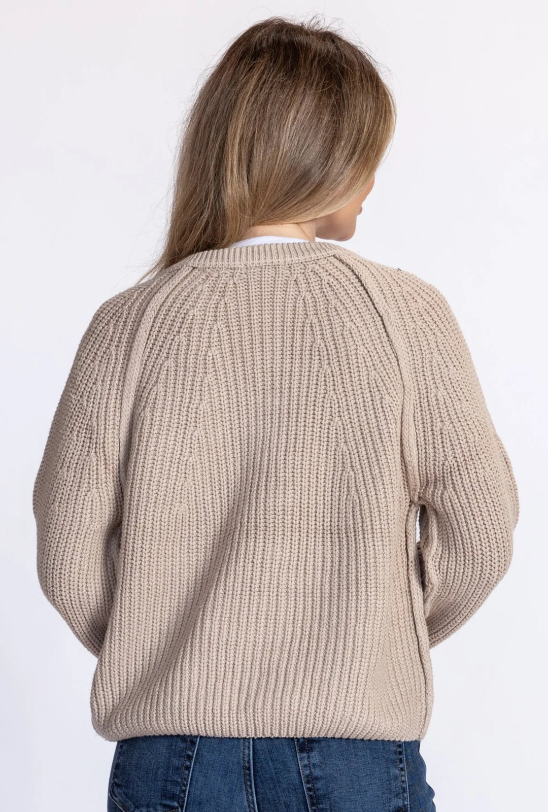 My Cozy Daphne Knit Cardigan (Neutral)