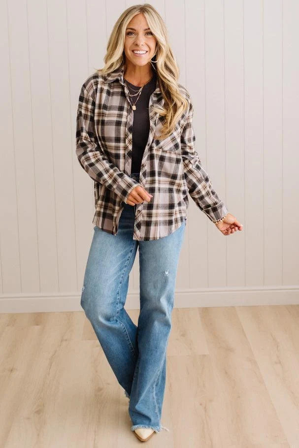 Be Cool Plaid Flannel Shirt