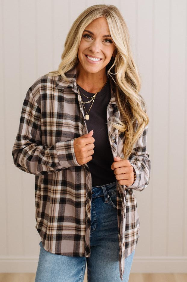 Be Cool Plaid Flannel Shirt