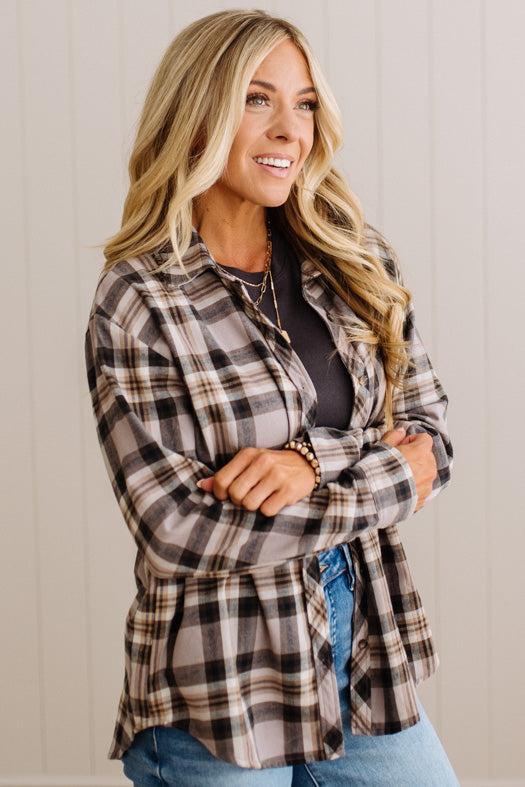 Be Cool Plaid Flannel Shirt