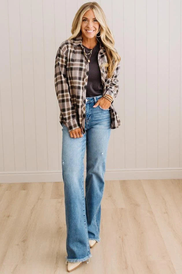 Be Cool Plaid Flannel Shirt