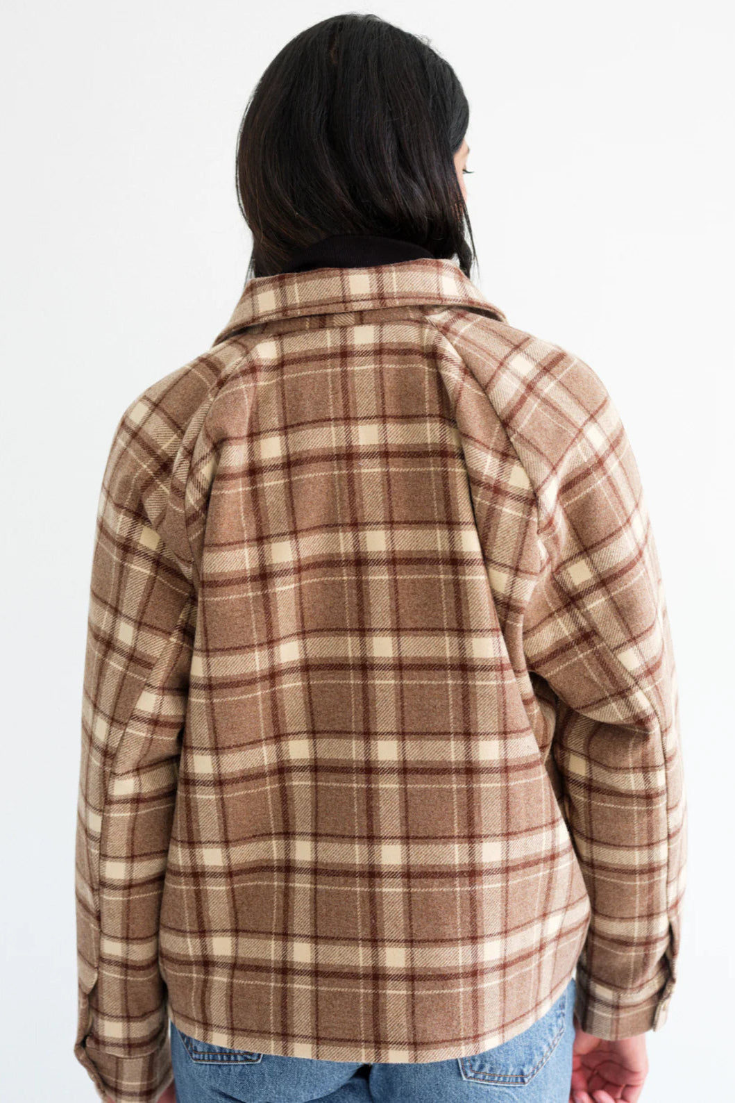 Brunette The Label Plaid Jacket
