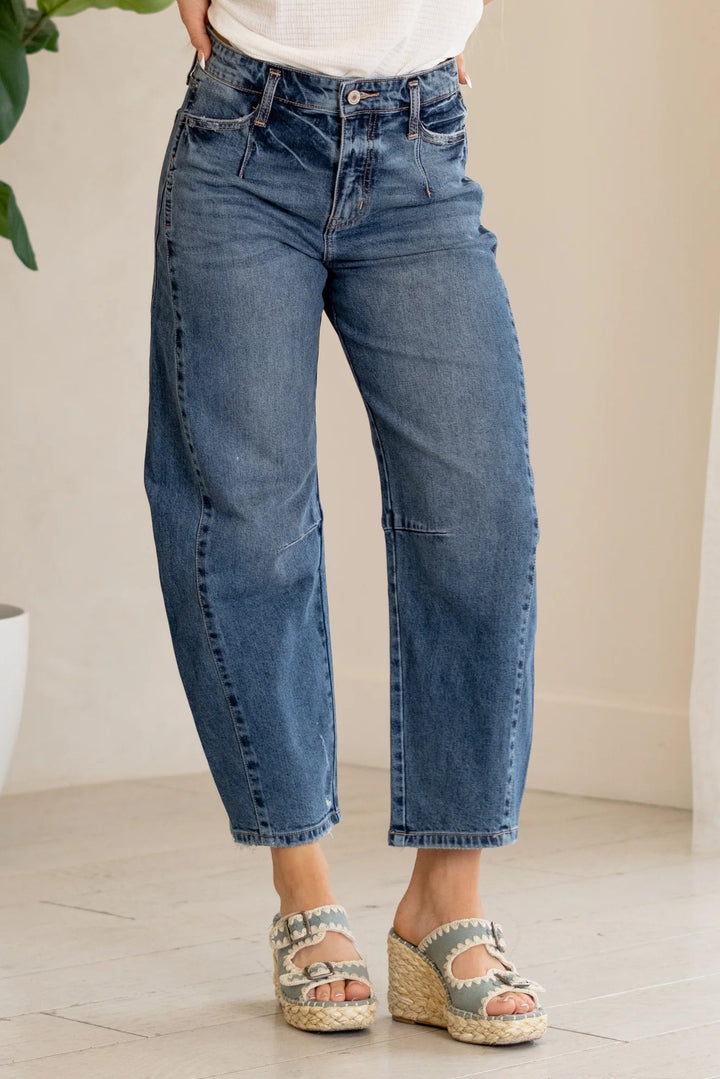 Kancan Low Slung Horseshoe Jean