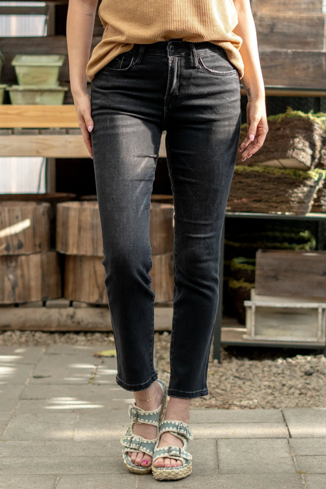 Vervet Ultra Soft Slim Ankle Jean – Vibe Apparel