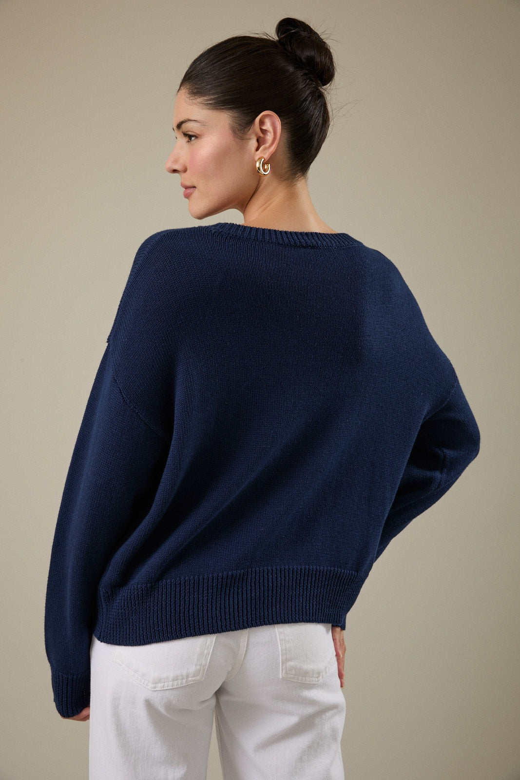 Sunday Edition Feeling Crabulous Sweater (Navy)