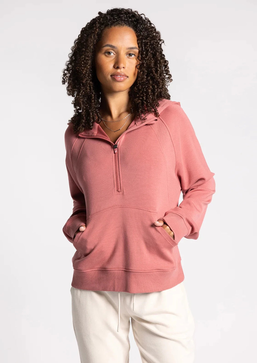 Thread & Supply Ultra Soft Hoodie (Dusty Brick)