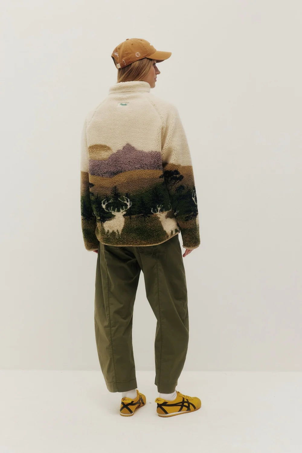 Kuwalla Sherpa Fleece Jacket (Elk Wildlife)