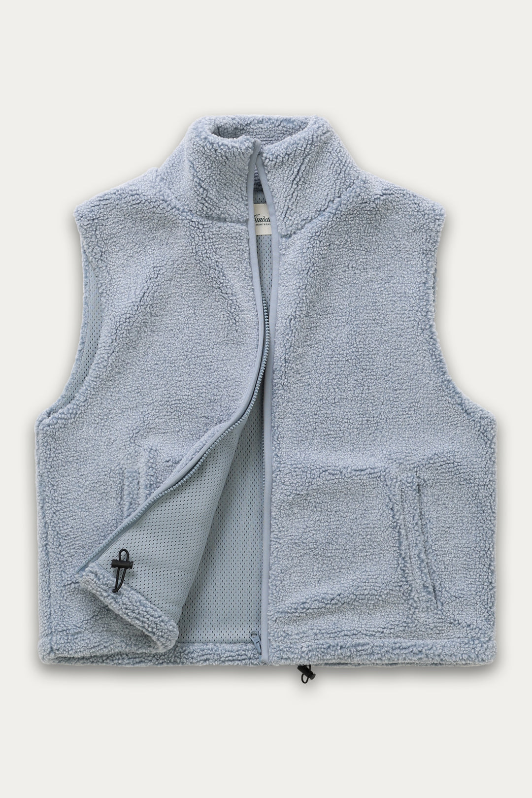 Kuwalla Sherpa Polar Zip Vest (Frosty Blue)