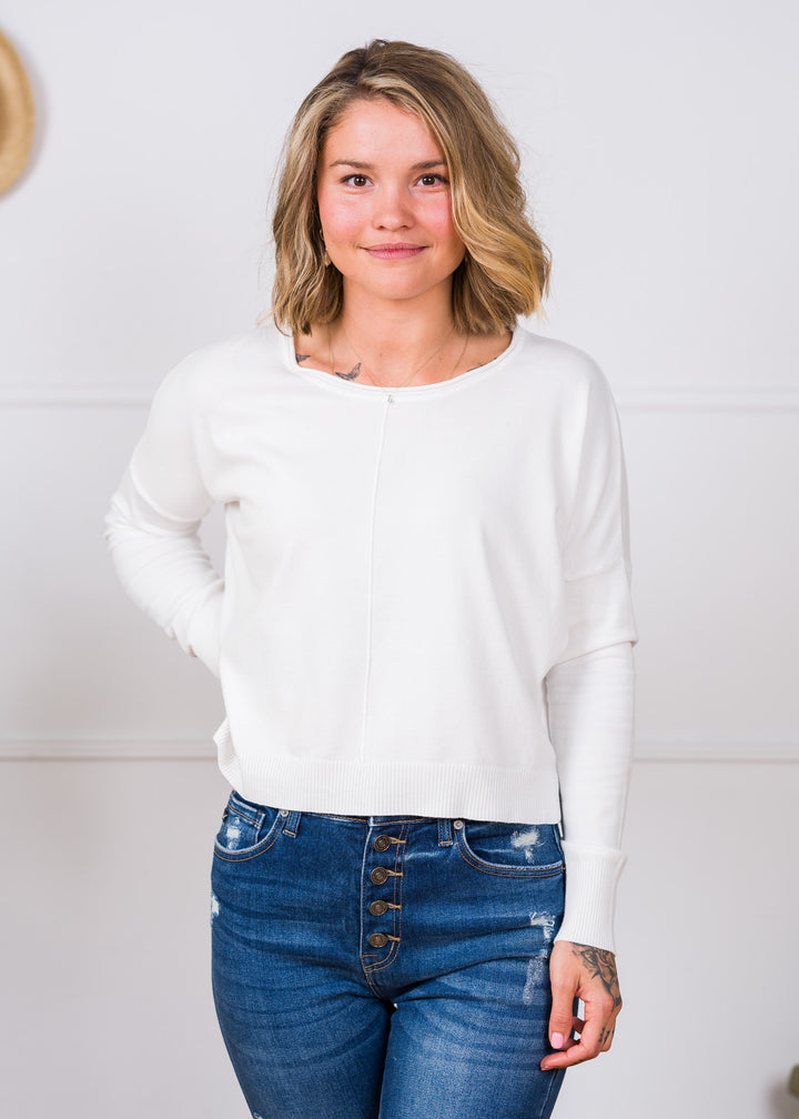 Dreamy Pullover Sweater (Off White)