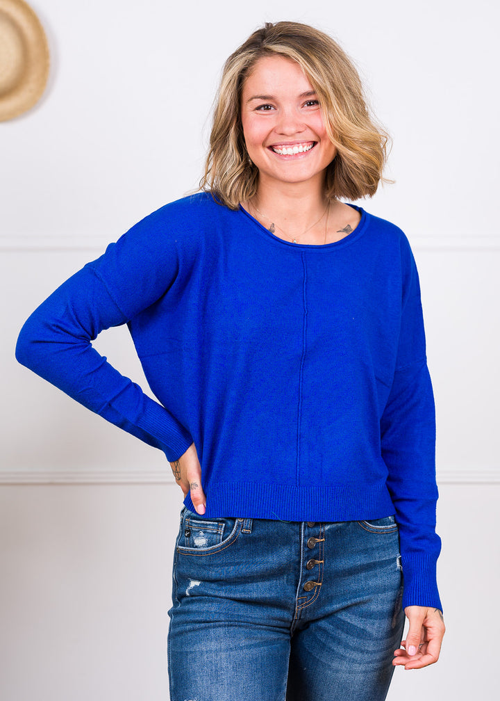 Dreamy Pullover Sweater (Royal)