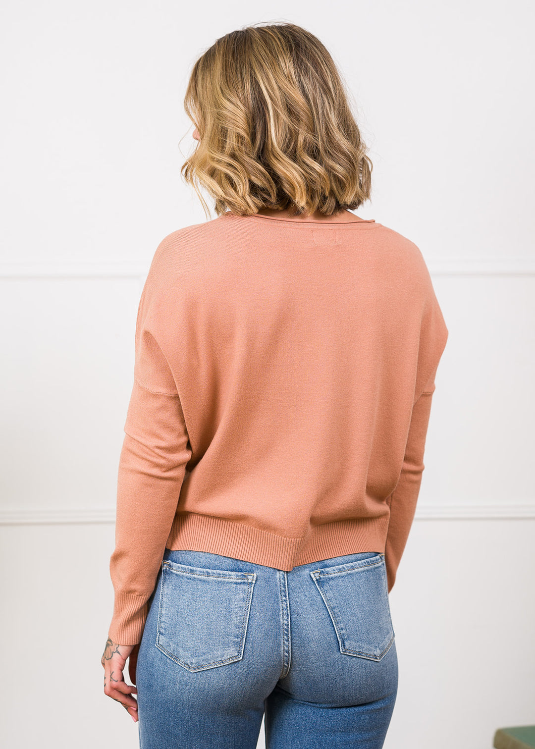 Dreamy Pullover Sweater (Sepia)