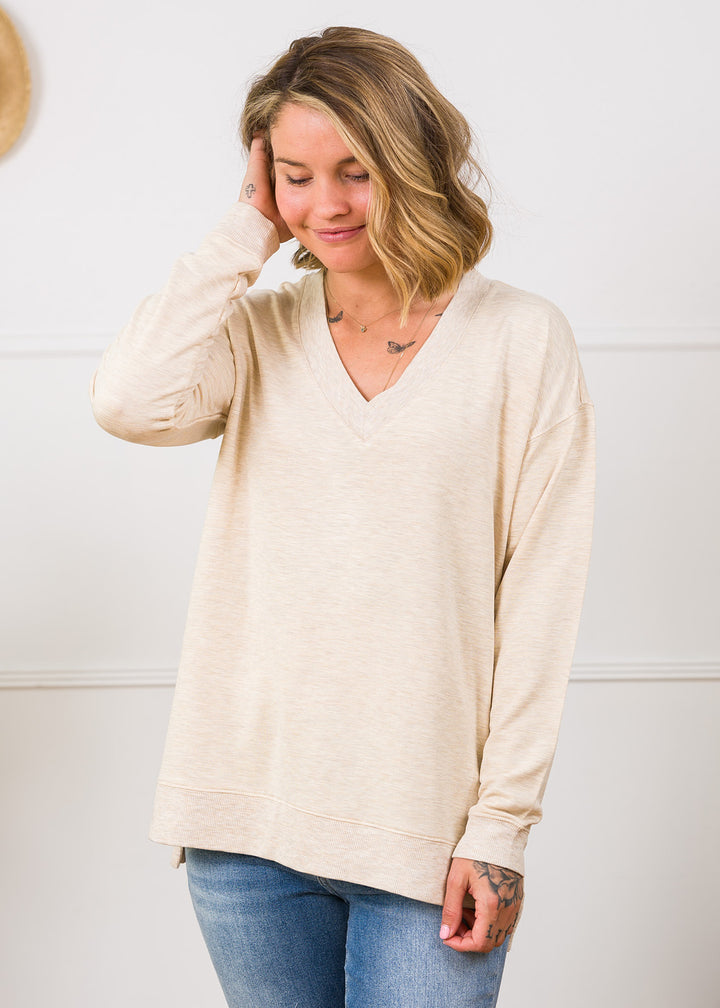 Thread & Supply Slub Sweater (Oatmeal)