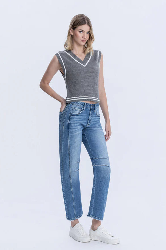 Vervet Super Stretch Barrel Jean