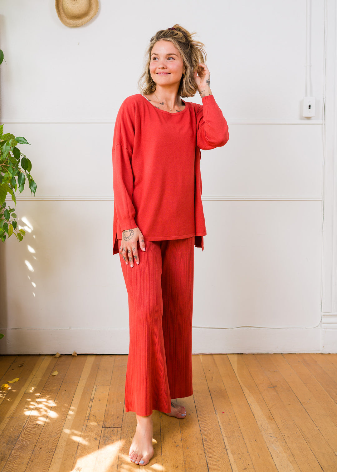 Meo 2 Piece Lounge Set (Rust)