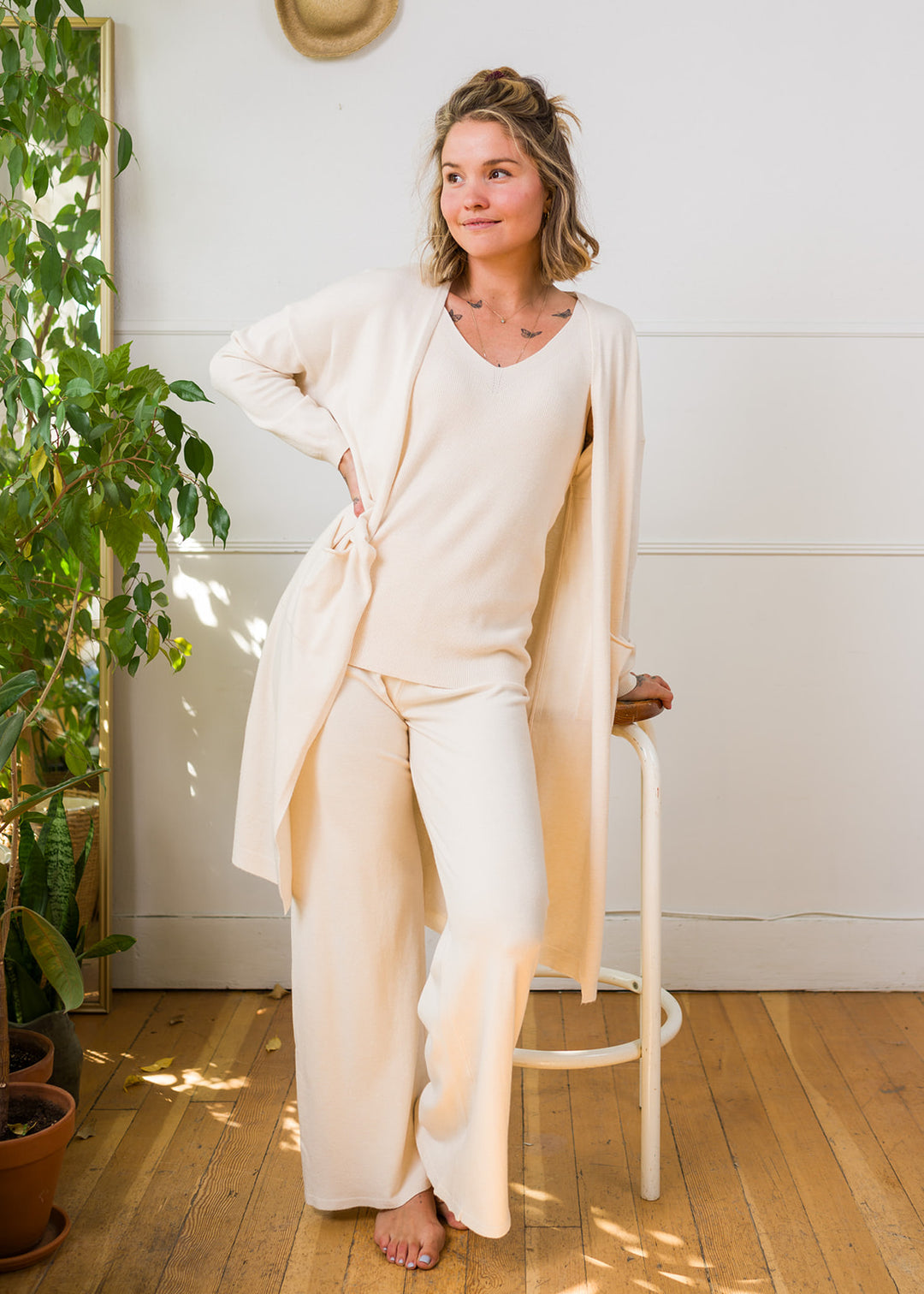 Meo 3 Piece Lounge Set (Beige)