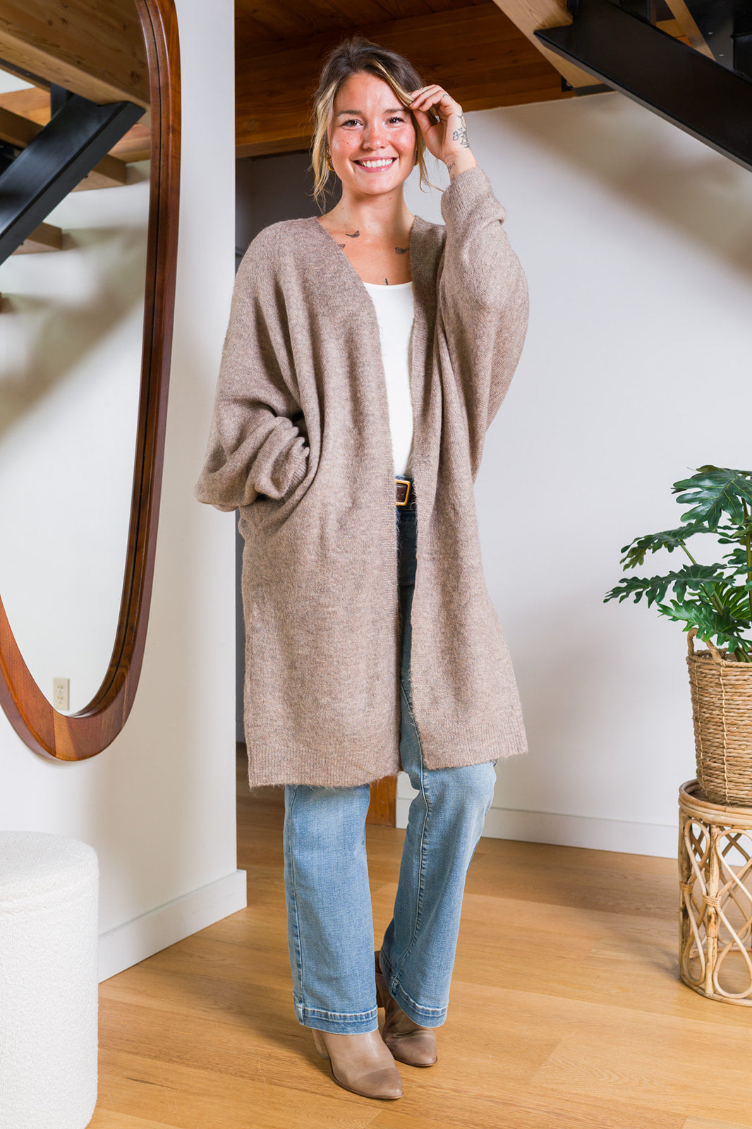 My Cozy Cocoon Duster (Mocha)