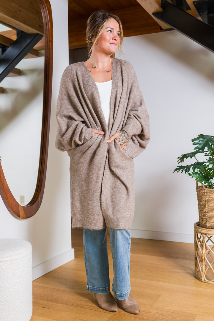 My Cozy Cocoon Duster (Mocha)