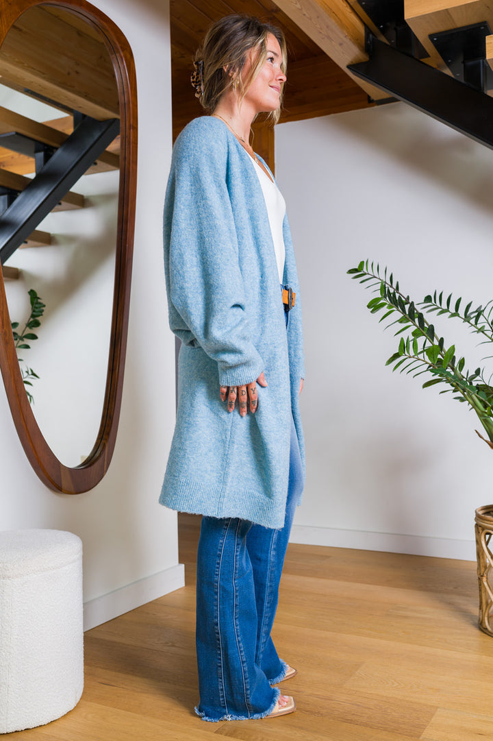 My Cozy Cocoon Duster (Baby Blue)