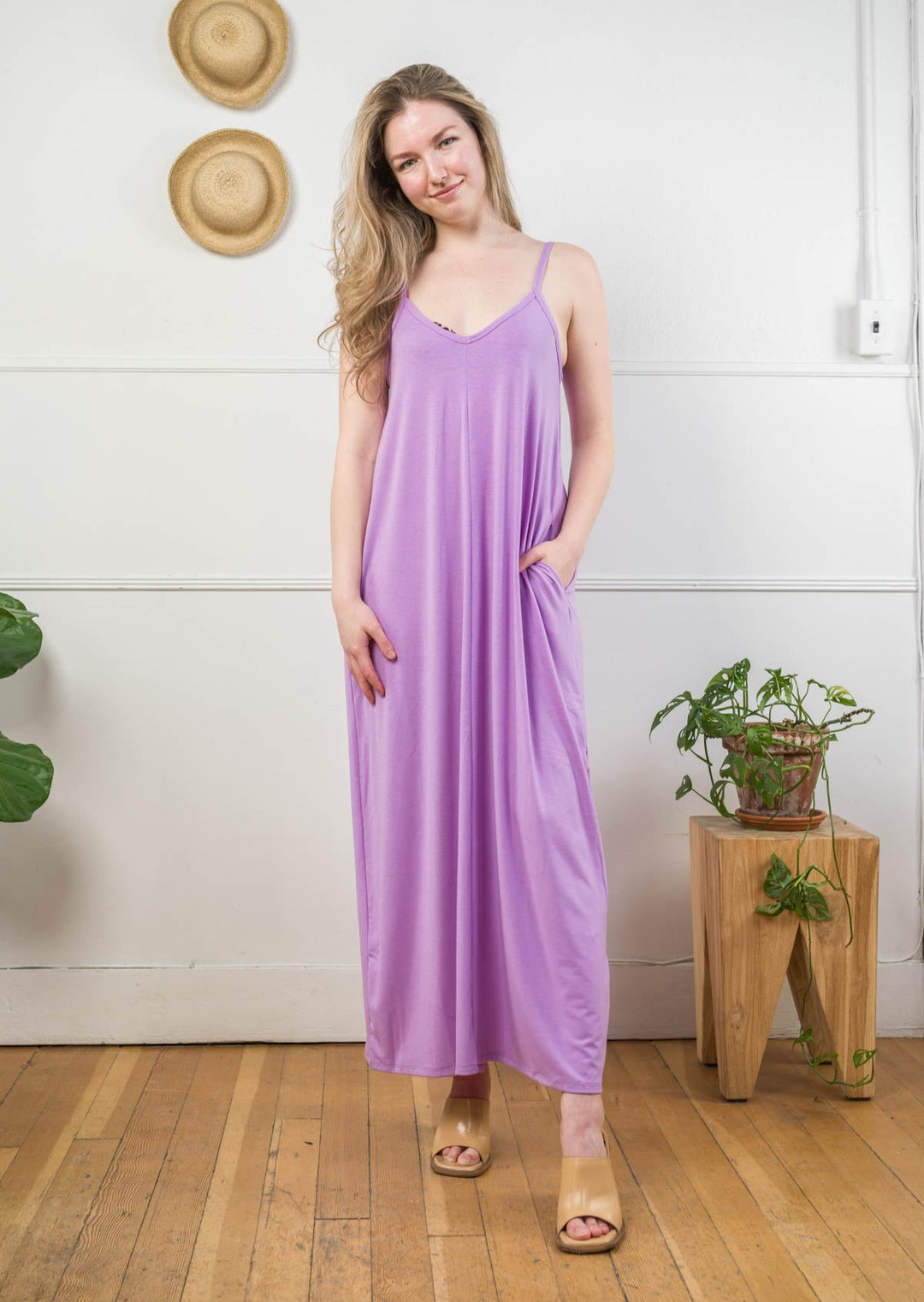 Zen Divine Maxi Dress (Lavender)