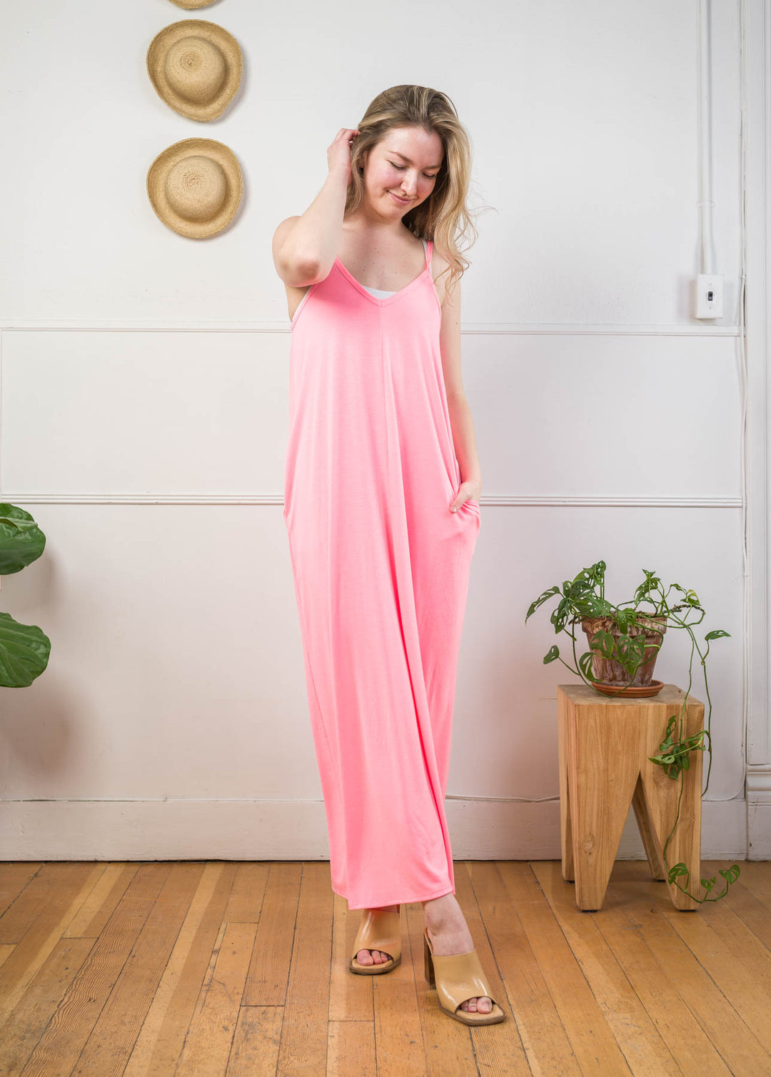 Zen Divine Maxi Dress (Bubblegum Pink)