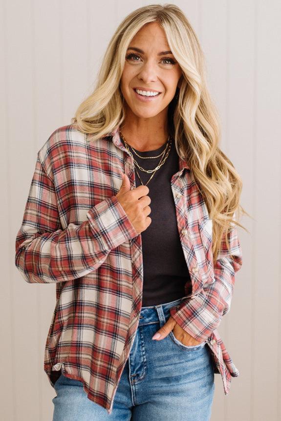 Be Cool Lightweight Flannel Shirt
