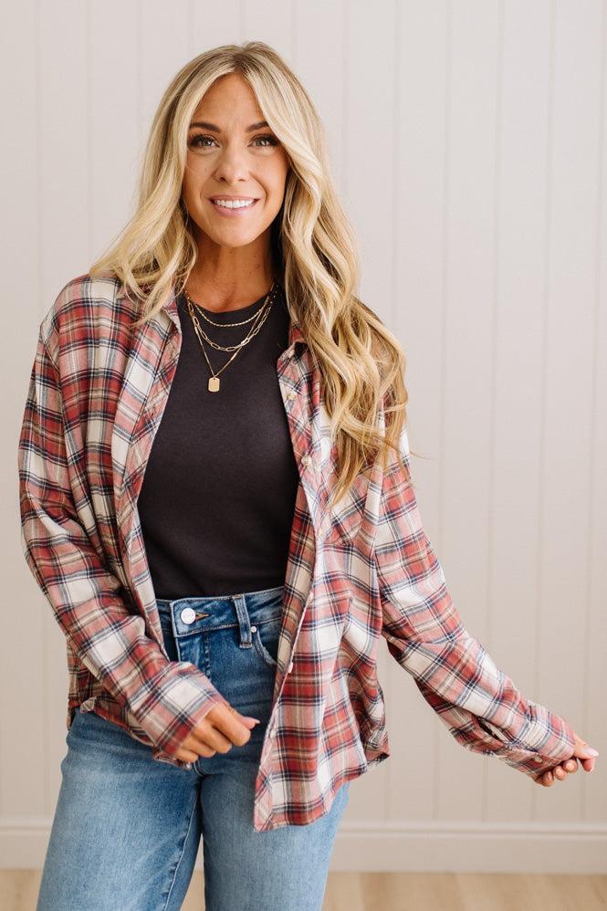 Be Cool Lightweight Flannel Shirt