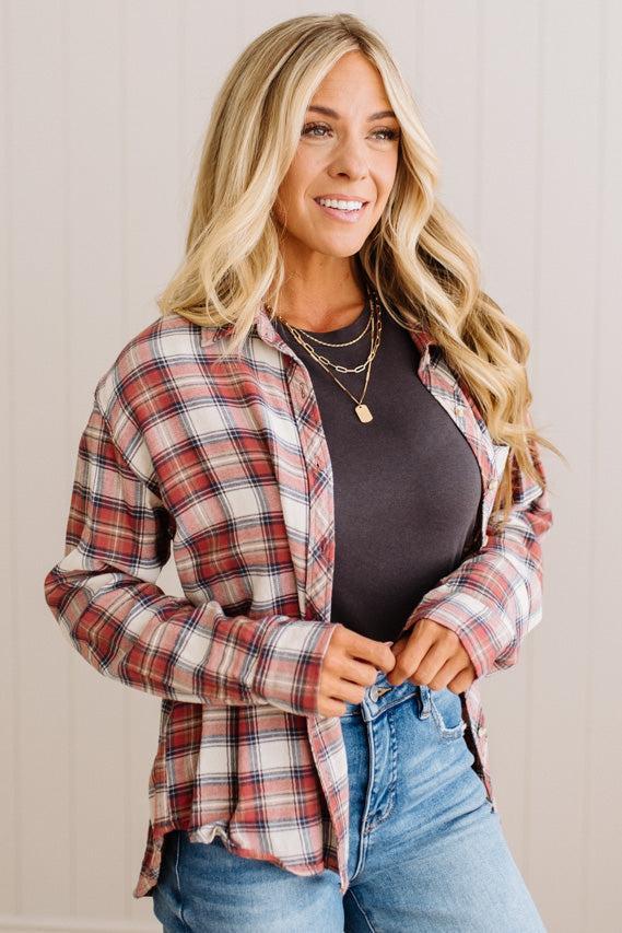 Be Cool Lightweight Flannel Shirt