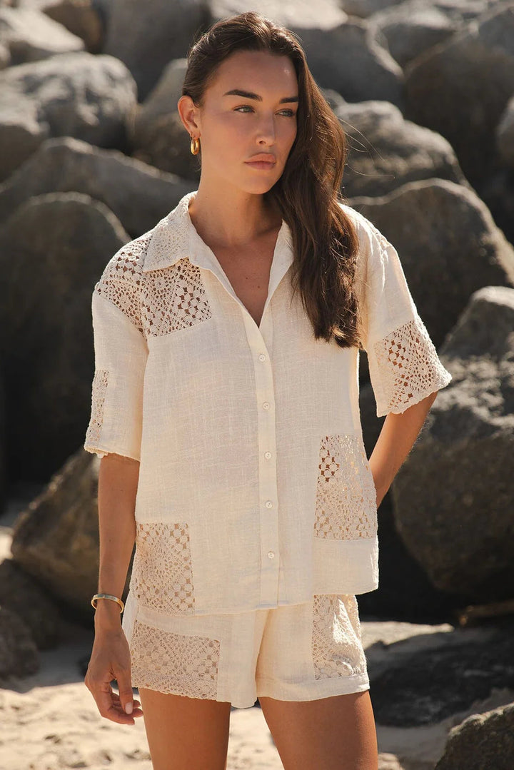 Lovestitch Carmen Patchwork Shirt