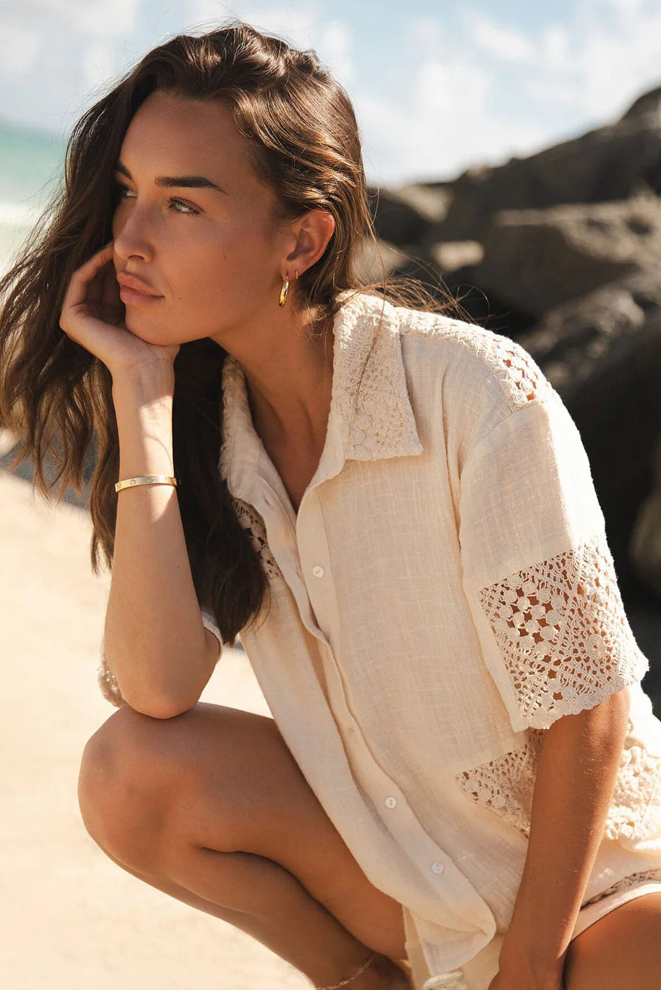 Lovestitch Carmen Patchwork Shirt