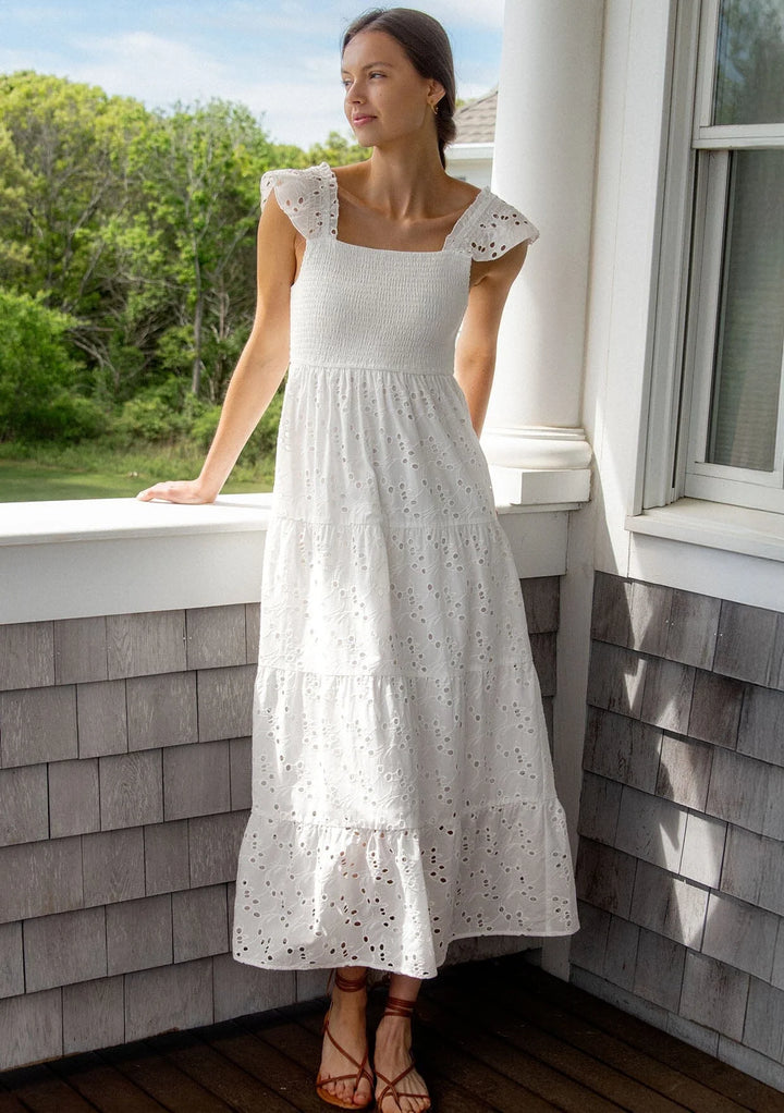 Lovestitch Bella Eyelet Maxi Dress