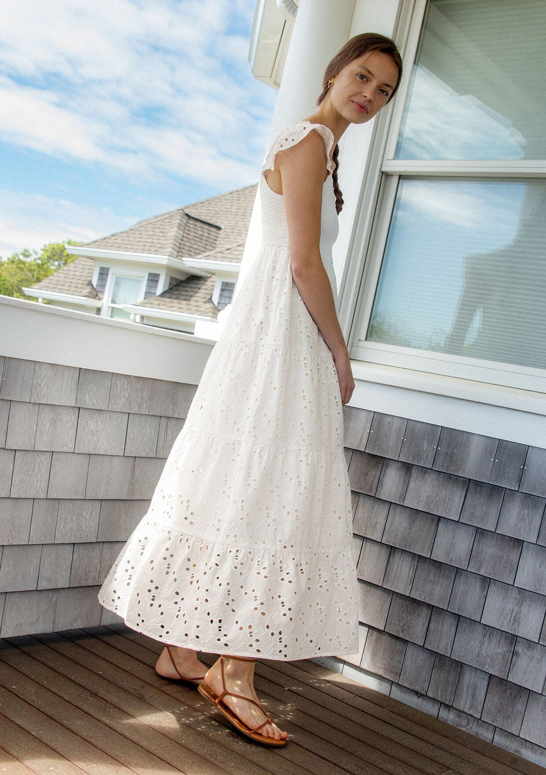 Lovestitch Bella Eyelet Maxi Dress