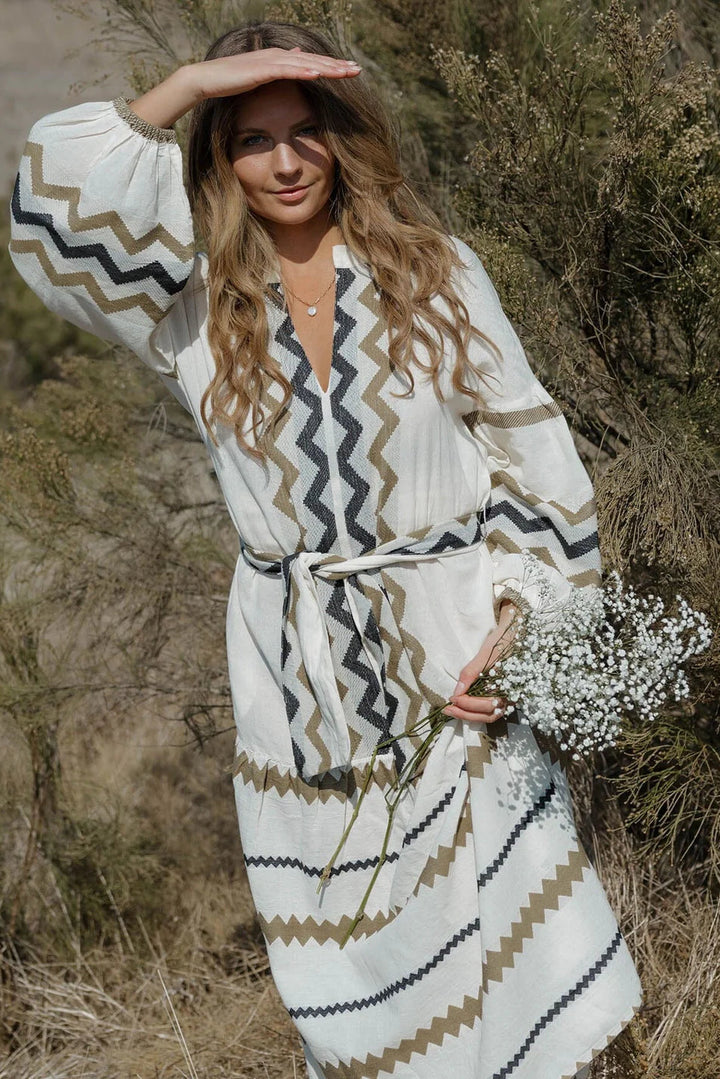 Lovestitch Mona Jacquard Maxi Dress