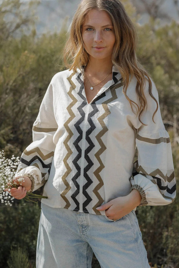 Lovestitch Mona Cotton Blouse