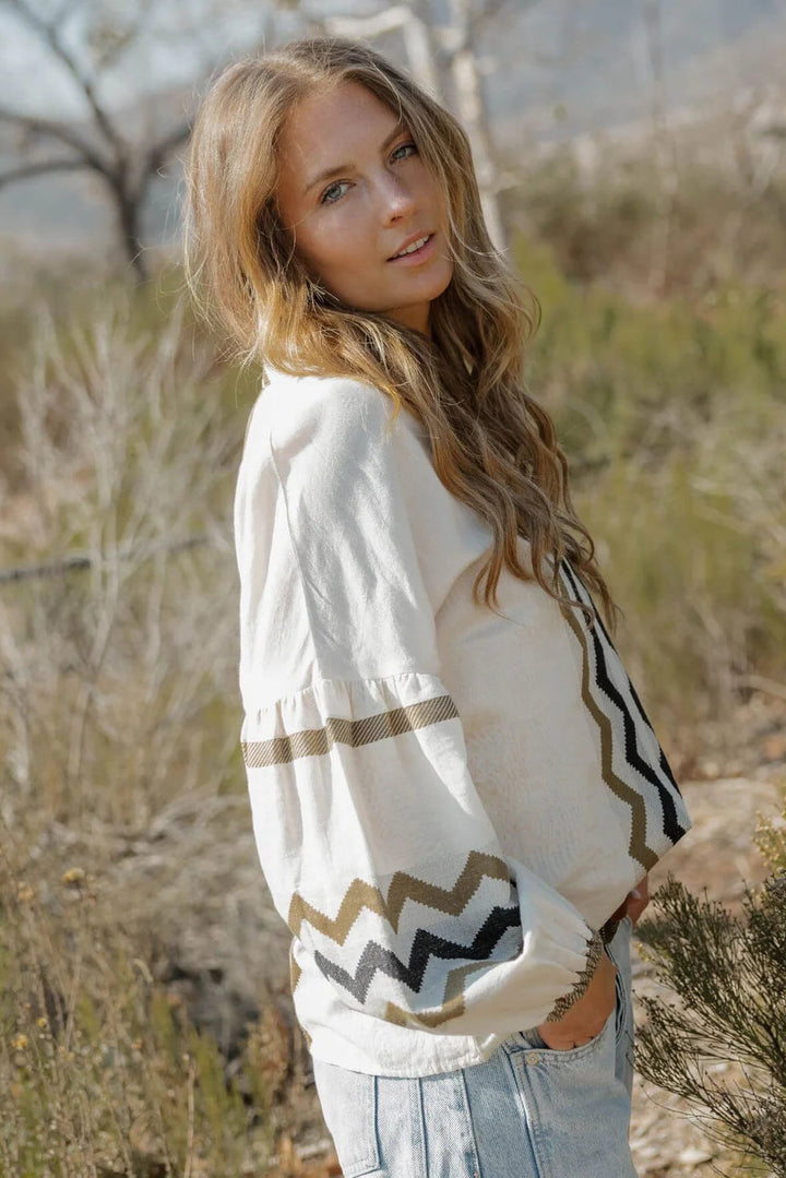 Lovestitch Mona Cotton Blouse